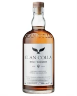 Clan Colla 9 år Bordeaux Cask Finish Ahascragh Distillery blended irsk whiskeyflaske